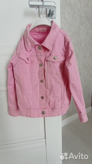 Джинсовая куртка для девочки