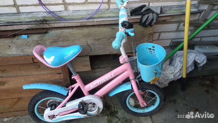 Детский велосипед 12 дюймов б.у