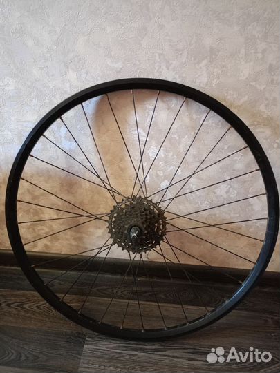 Колесо 27,5 заднее, алюминиевый двойной обод