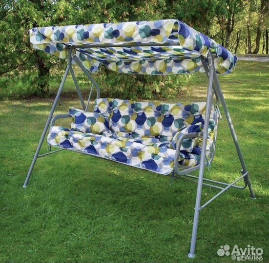 Садовые качели новые