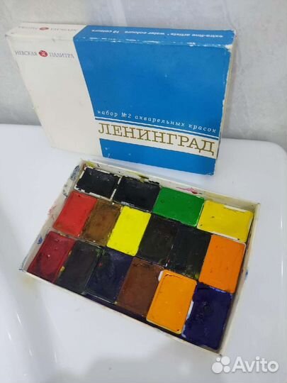 Акварель Ленинград