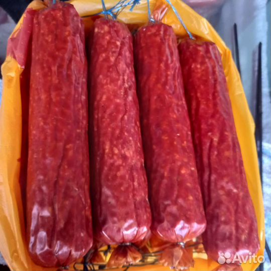 Колбаса копчёная говяжья