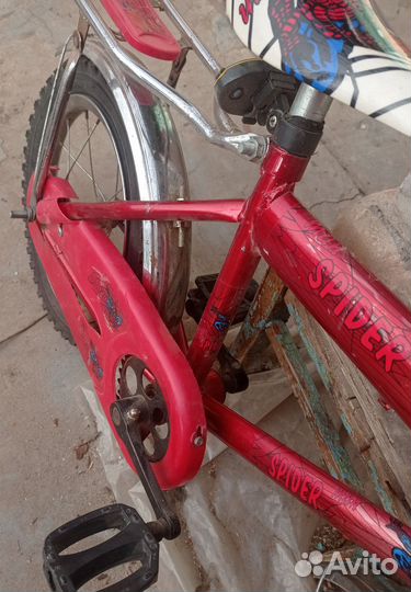 Детский велосипед 14д с корзинкой