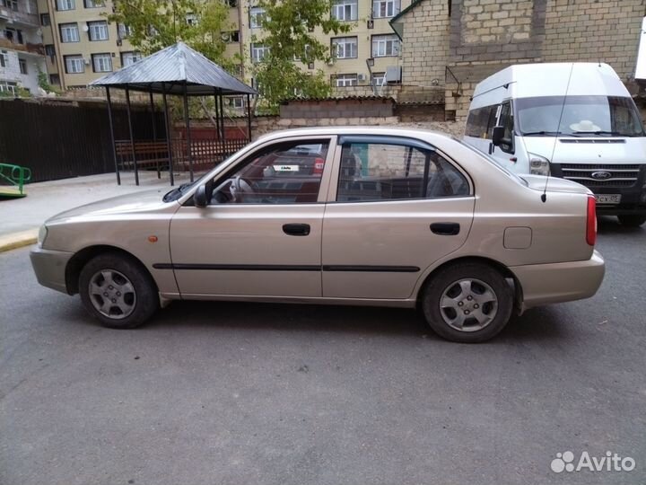 Hyundai Accent 1.5 МТ, 2005, 190 000 км