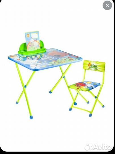 Стол со стулом складные