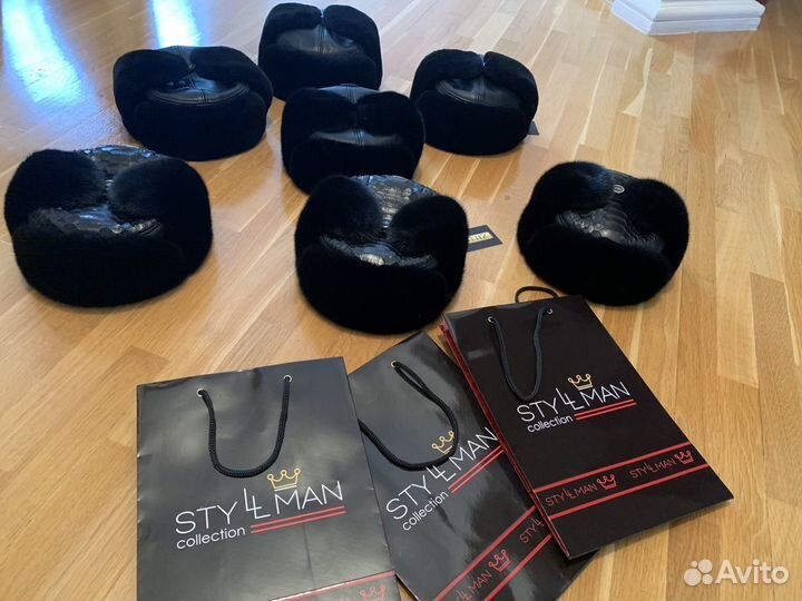 Ушанки Норка, Каракуль с кожей Stilman