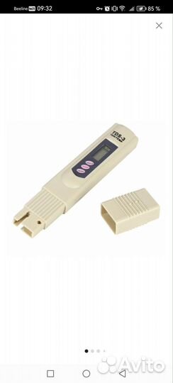 Тдс метр (солемер, анализатор воды)