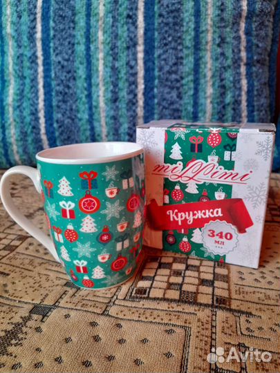 Кружка millimi новая 340 мл