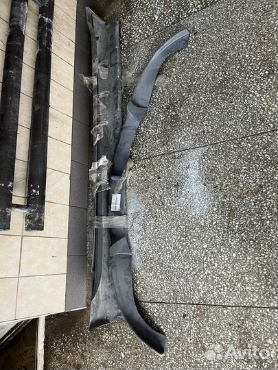 Накладки на пороги bmw 5 e60/e61