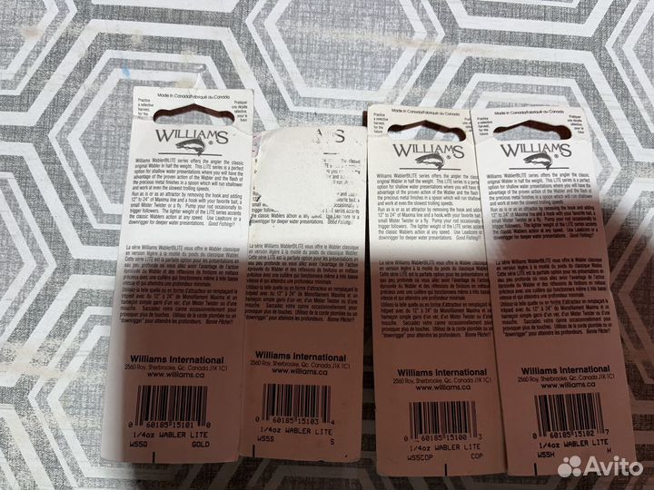 Блесна williams оригинал