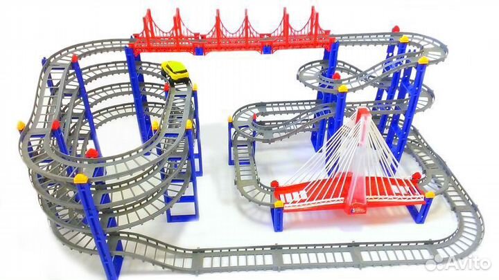 Трек трасса парковка для машин