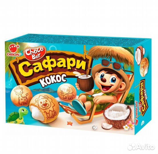 Печенье, Orion, Choco Boy