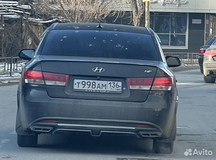 Спойлер Hyundai Sonata 5 NF