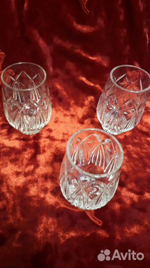 Хрустальные бокалы СССР