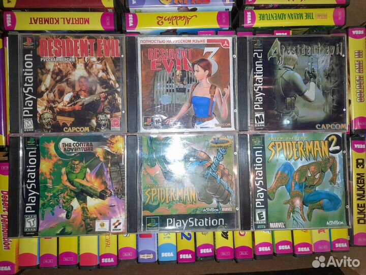 Игры для PS1, часть 2. Авито доставка, почта