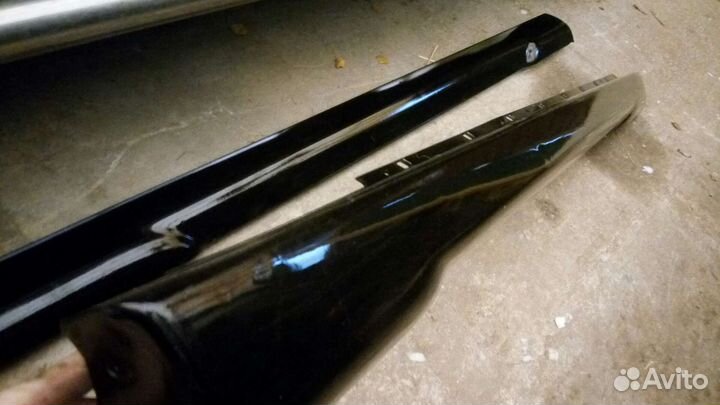 Накладки порогов jeep wj