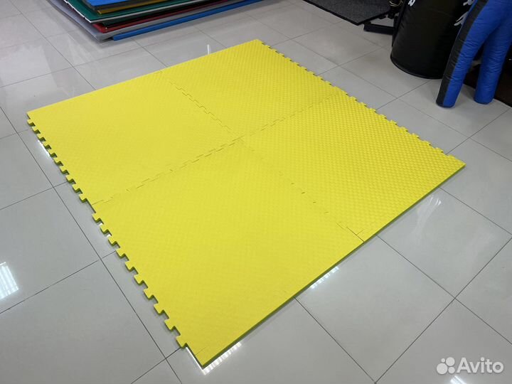 Будо маты 4 шт, размер 2х2м, разборные