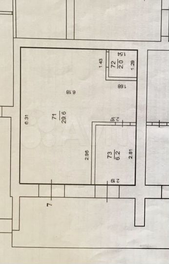 Свободного назначения, 40 м²