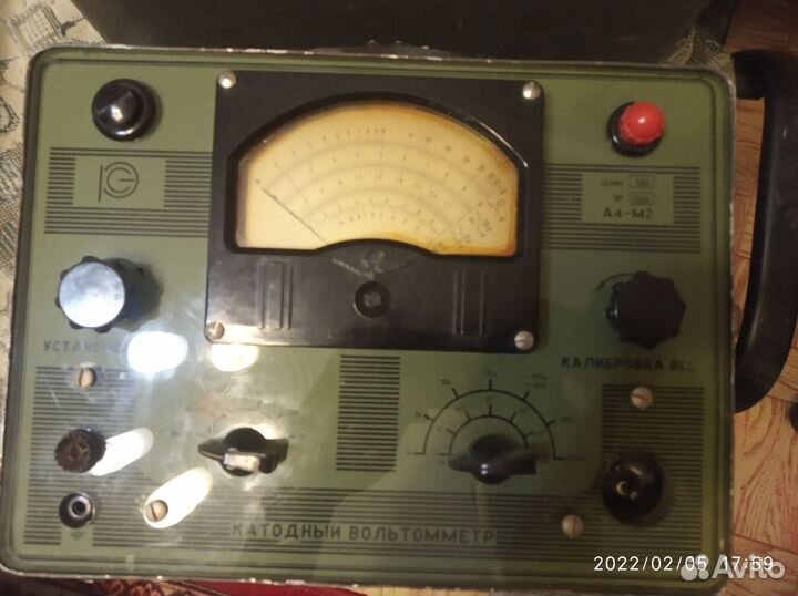 Катодный вольтметр А4-М2
