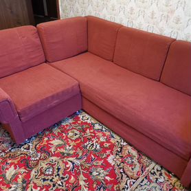 Большой угловой диван раскладной бу
