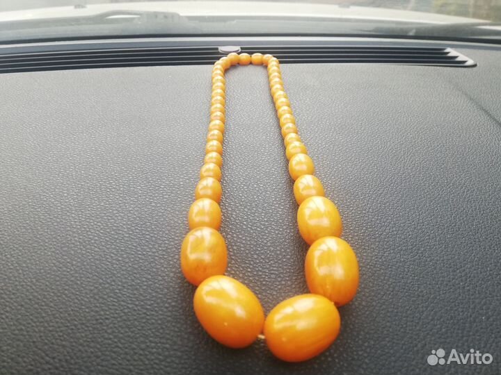 Бусы янтарь СССР