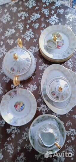Столовый сервиз чехословакия
