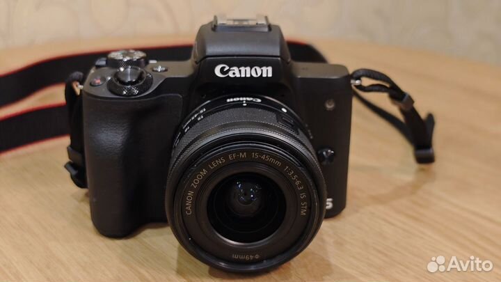 Фотоаппарат canon eos m50 mark ii 15-45mm is stm