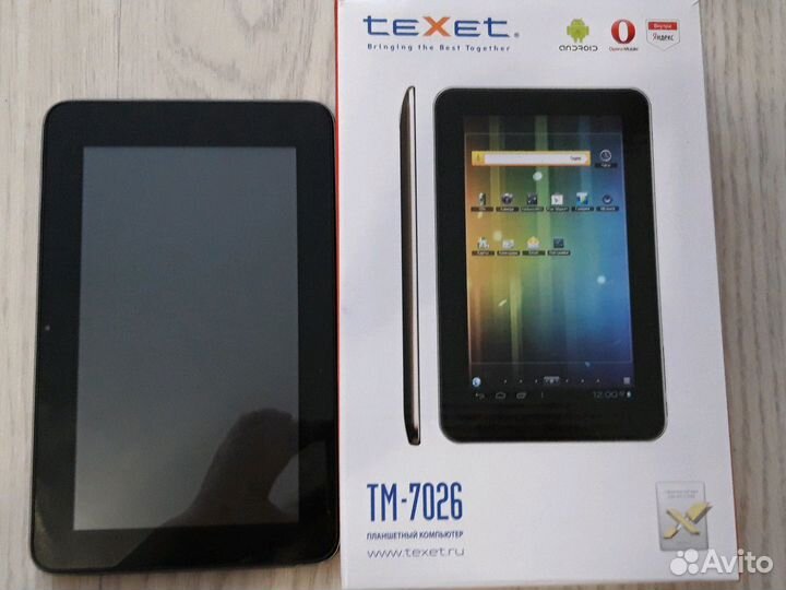 Планшет Texet тм -7026 разбит экран