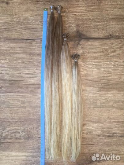 Волосы для наращивания натуральные б/у