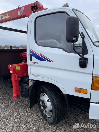 Hyundai HD78 с КМУ, 2011