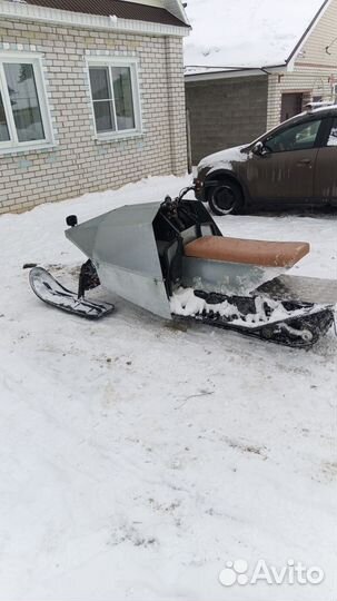 Самодельный снегоход