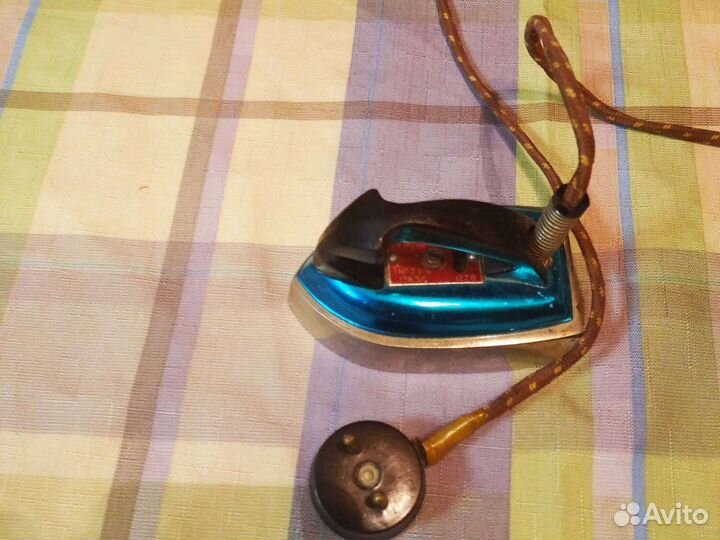 Утюг дорожный 1965год СССР