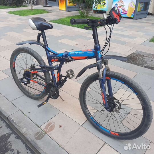 Велосипед stels складной