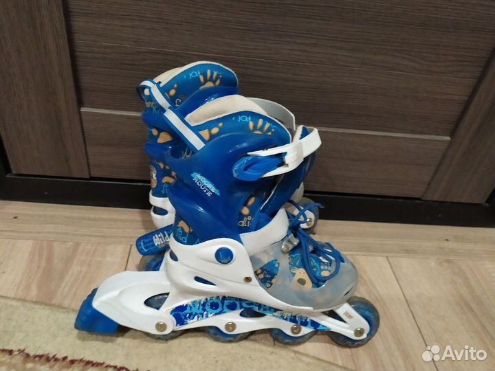 Ролики детские 30-33 размер Deny раздвижные