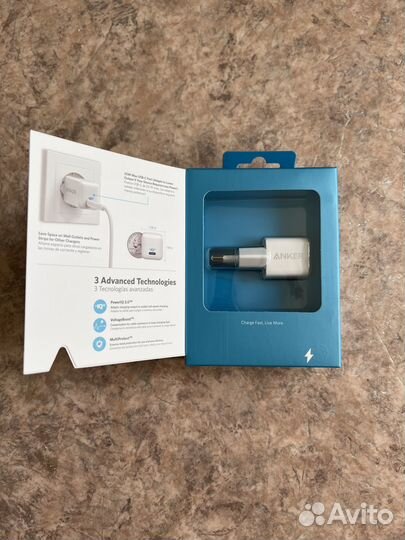 Зарядка для iPhone 20W Anker PowerPort III Nano