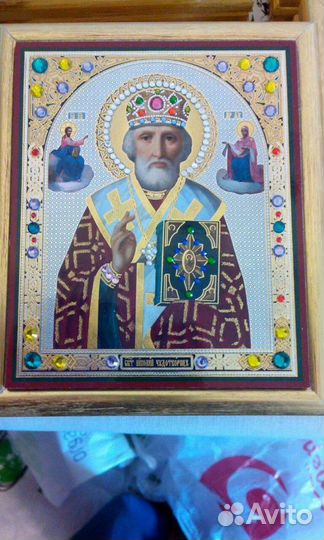 Икона. Иконы со стразами
