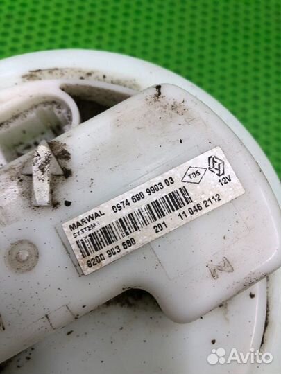 Топливный насос Renault Logan седан K7JA710 2011