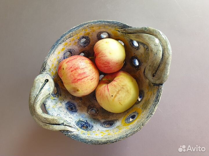 Тарелка для овощей и фруктов, дуршлаг