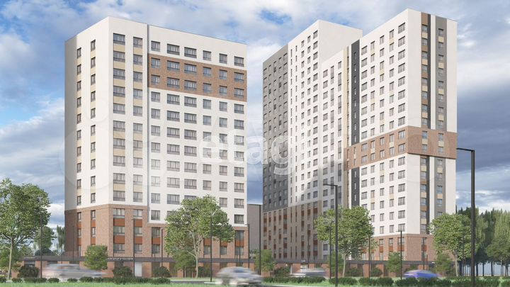 4-к. квартира, 75,6 м², 5/21 эт.