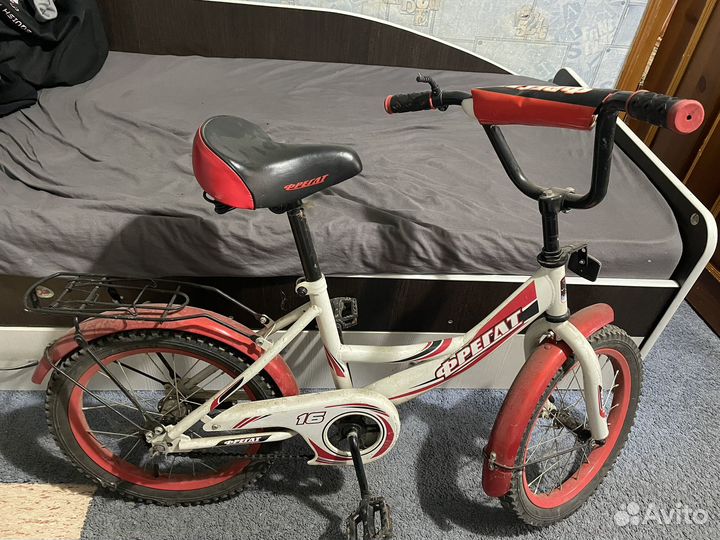Детский велосипед фрегат 16