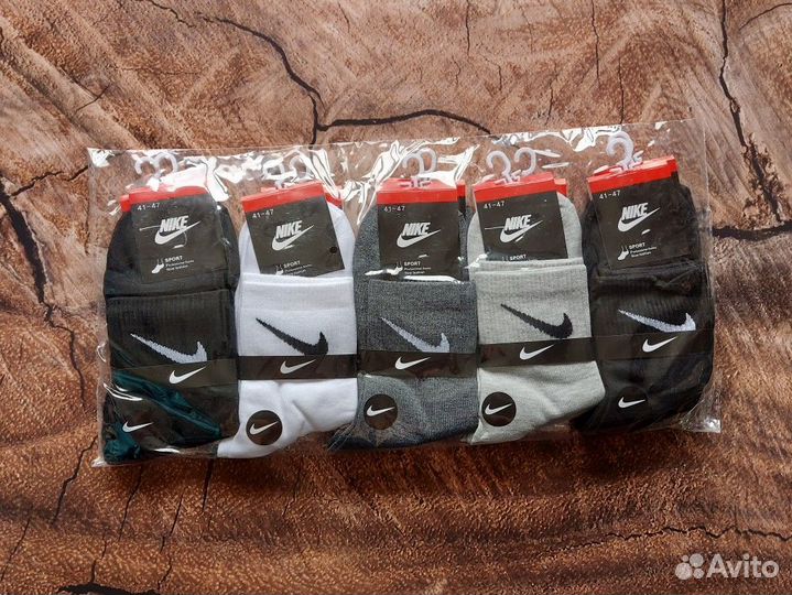 Носки Nike Fila Puma Reebok