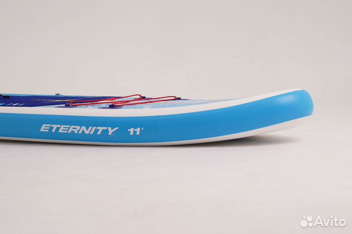 SUP № 2 - доска надувная 335x81x15см синий