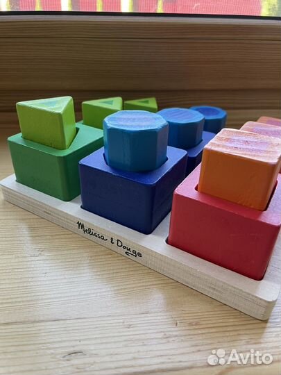 Деревянный сортер Melissa Doug