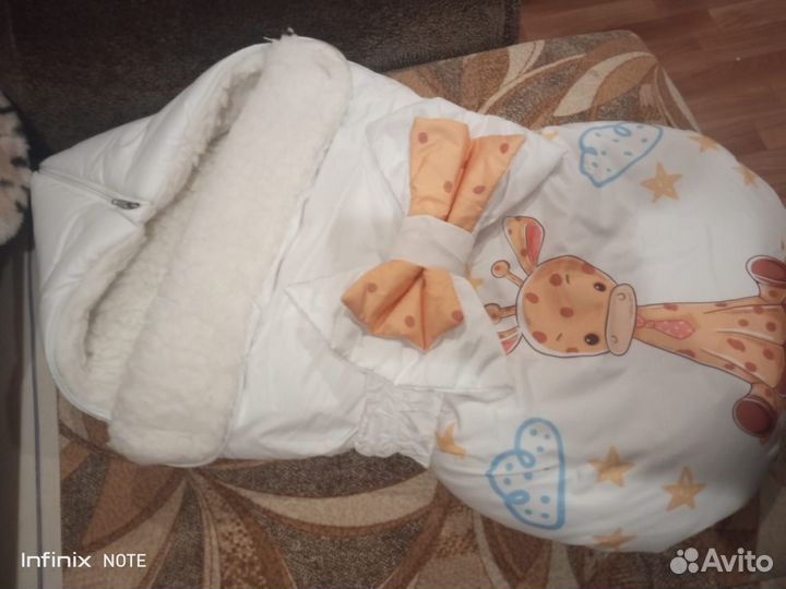 Конверт на выписку зимний