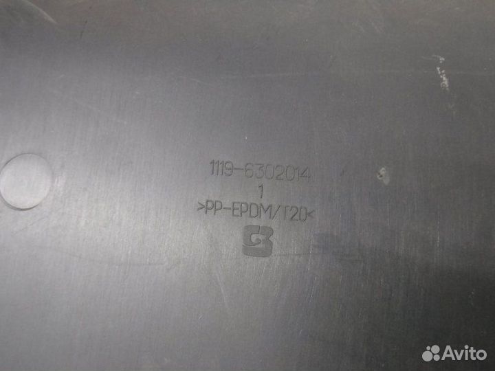 Обшивка двери задка Лада Калина