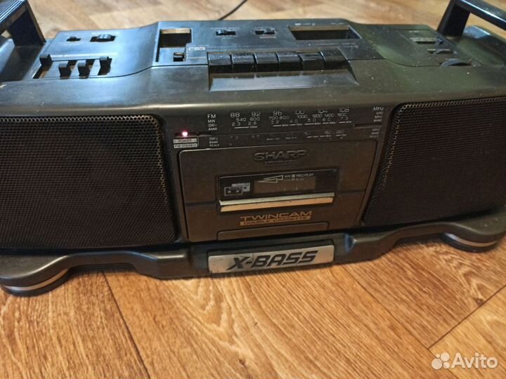 Sharp twin WQ-T359Z двухкассетный магнитофон