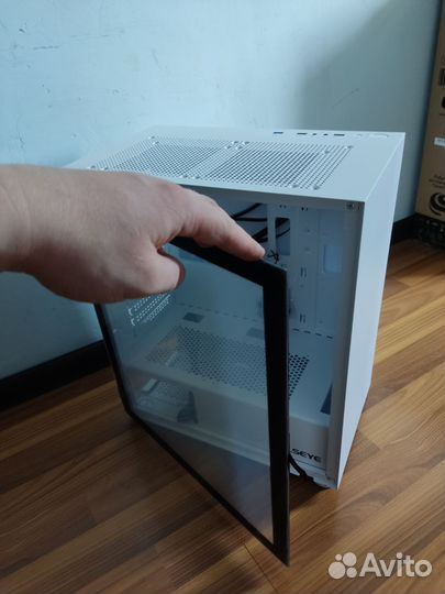 Корпус alseye punk-W стекло,карта до 345mm,atx