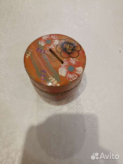 Копилка бочонок деревянная