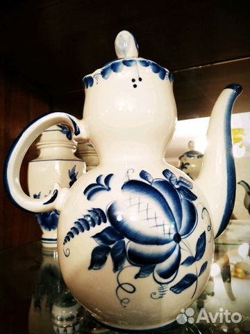 Кувшин / чайник гжель