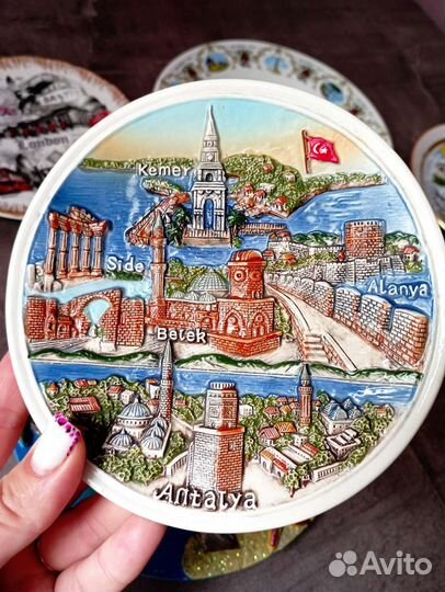 Сувенир настенная тарелка европа